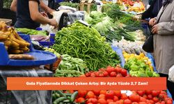 Gıda Fiyatlarında Dikkat Çeken Artış: Bir Ayda Yüzde 2,7 Zam!