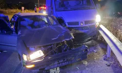 Konya'da 2 otomobil çarpıştı: 3 hafif yaralı!