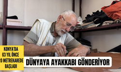 Konya’da 63 yıl önce 20 metrekarede başladı, dünyaya ayakkabı gönderiyor