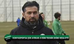 Konyaspor'da şok ayrılık: O isim teknik ekibe veda etti