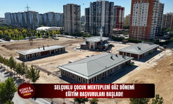 Selçuklu Çocuk Mektepleri güz dönemi eğitim başvuruları başladı!