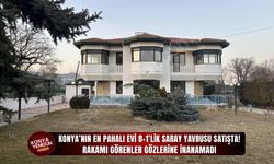 Konya’nın en pahalı evi 8+1’lik saray yavrusu satışta!