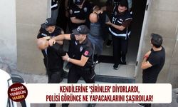 Kendilerine 'Şirinler' diyorlardı, polisi görünce ne yapacaklarını şaşırdılar!