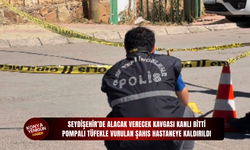 Seydişehir’de alacak verecek kavgası kanlı bitti: Pompalı tüfekle vurulan şahıs hastaneye kaldırıldı