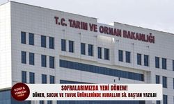 Sofralarımızda yeni dönem! Döner, sucuk ve tavuk ürünlerinde kurallar sil baştan yazıldı