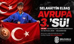 Selçuklu’nun milli sporcusu Selahattin Elbaş’tan büyük başarı!