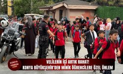 Konya Büyükşehir’den minik öğrencilere özel önlem