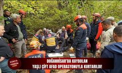 Doğanhisar’da kaybolan yaşlı çift AFAD operasyonuyla kurtarıldı!