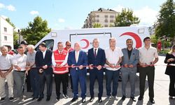 Seydişehir'de Kızılay’ın mobil ikram aracı dualarla hizmete girdi!