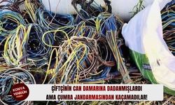 Çiftçinin can damarına dadanmışlardı ama Çumra jandarmasından kaçamadılar!
