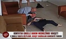 3 engelli odaya kilitlendi, dehşet dakikaları kameraya yansıdı
