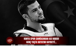 Konya spor camiasından acı haber! Genç yaşta hayatını kaybetti…
