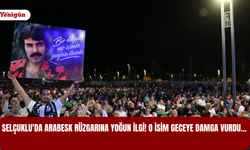 Selçuklu'da arabesk rüzgarına yoğun ilgi! O isim geceye damga vurdu...
