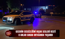 Gecenin sessizliğini bıçak sesleri kesti: O anlar sokak ortasında yaşandı