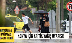 Meteoroloji haritaları hareketlendi: Konya için kritik yağış uyarısı!