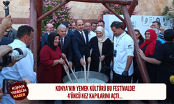 Konya’nın yemek kültürü bu festivalde! 4’üncü kez kapılarını açtı…