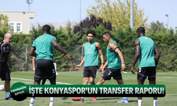 İşte Konyaspor'un transfer raporu!
