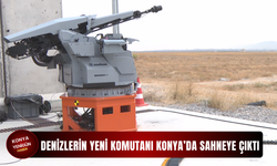 Denizlerin yeni komutanı Konya’da sahneye çıktı