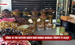 Günde 10 ton satıyor! Konya’daki hurma markası Türkiye’ye ulaştı