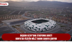 Başkan Altay’dan stadyuma davet! Konya’da Filistin millî takımı sahaya çıkıyor
