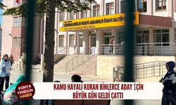 Kamu hayali kuran binlerce aday i̇çin büyük gün geldi çattı!