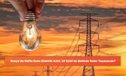 Konya’da Hafta Sonu Elektrik Krizi: 18 Eylül’de Şehirde Neler Yaşanacak?