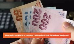 Aylık Geliri 500 Bin TL’ye Ulaşıyor: Türkiye’nin En Çok Kazandıran Meslekleri!