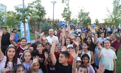 Konya'da çocuklar park şenlikleriyle yazı dolu dolu geçirdi