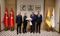 İtfaiye Teşkilatından Başkan Altay'a ziyaret!