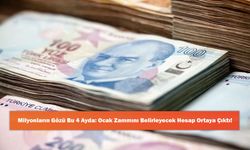 Milyonların Gözü Bu 4 Ayda: Ocak Zammını Belirleyecek Hesap Ortaya Çıktı!