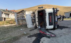 Kulu'da bugün ikinci kaza! Hafriyat yüklü kamyon devrildi