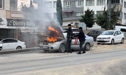 Hastane kavşağında felaketi yaşadı!