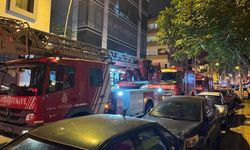 6 katlı apart otelde çıkan yangın paniğe yol açtı!