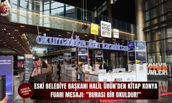 Eski Belediye Başkanı ​Halil Ürün’den Kitap Fuarı Mesajı: "Burası Bir Okuldur!"