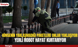 Konya’da bomba imha uzmanları yerli robotla hayat kurtarıyor