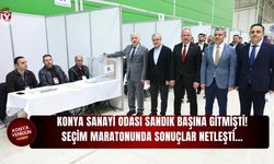 Konya Sanayi Odası sandık başına gitmişti: Seçim maratonunda sonuçlar netleşti!