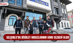 Selçuklu’da bisiklet hırsızlarının sonu cezaevi oldu!