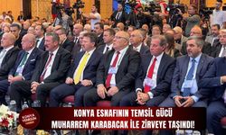 Konya esnafının temsil gücü Muharrem Karabacak ile zirveye taşındı!