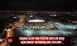 Başkan Altay’dan Filistin dostluk maçı açıklaması! Vatandaşlara seslendi…