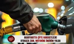 Otogaza zam, motorine indirim yolda!