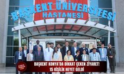 Başkent Konya’da dikkat çeken ziyaret: 15 kişilik heyet geldi