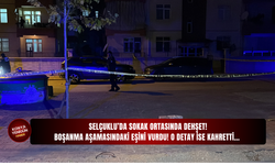 Selçuklu’da sokak ortasında dehşet! Boşanma aşamasındaki eşini vurdu! O detay ise kahretti…