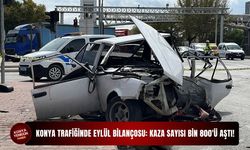 Konya trafiğinde Eylül bilançosu: Kaza sayısı bin 800'ü aştı!