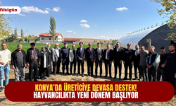 Konya’da üreticiye devasa destek: Hayvancılıkta yeni dönem başlıyor
