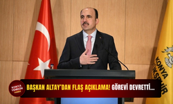 Başkan Altay’dan flaş açıklama! Görevi devretti…