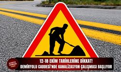 Demiryolu Caddesi’nde kanalizasyon çalışması başlıyor!