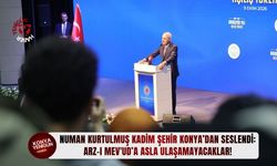 Numan Kurtulmuş kadim şehir Konya’dan seslendi: Arz-ı Mev'ud’a asla ulaşamayacaklar!