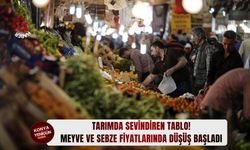 Meyve ve sebze fiyatlarında düşüş başladı