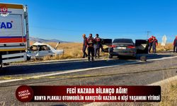 Konya plakalı otomobilin karıştığı kazada 4 kişi yaşamını yitirdi!