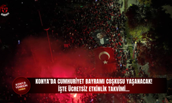 Konya’da Cumhuriyet Bayramı coşkusu yaşanacak! İşte ücretsiz etkinlik takvimi…